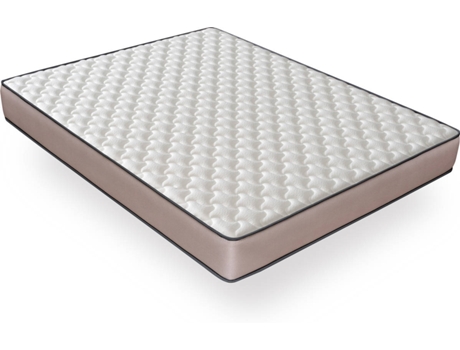 Colchón Viscoelástico DAGOSTINO HOME Elegance (90 x 190 cm - Espuma HR Basic Confort - Blanco)