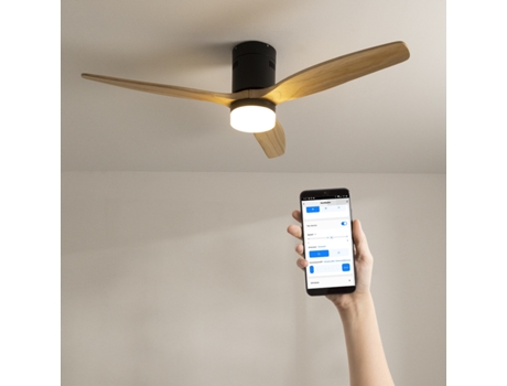Ventilador de Techo CREATE Windcalm Dc Silenciosa (132 cm - 40 W)
