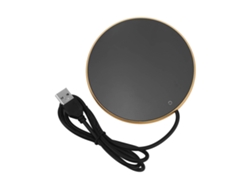 Calentador De Tazas De Café 55°c Temperatura Constante 3 Niveles Usb Smart Para Hogar Oficina Viajes Oro