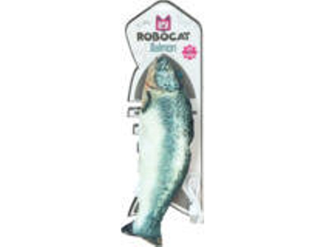 Peluche para Gato ROBOCAT salmón