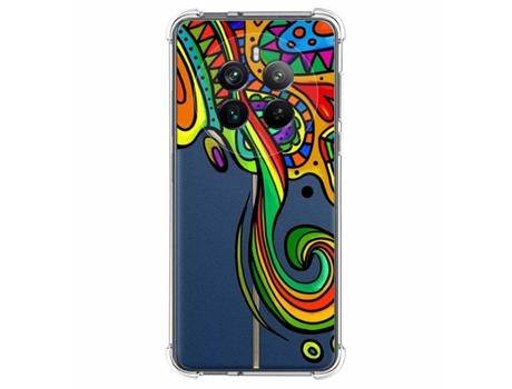 Funda Diseño Colores para Realme 12 Pro 5G / 12 Pro Plus 5G TUMUNDOSMARTPHONE Silicona Multicolor