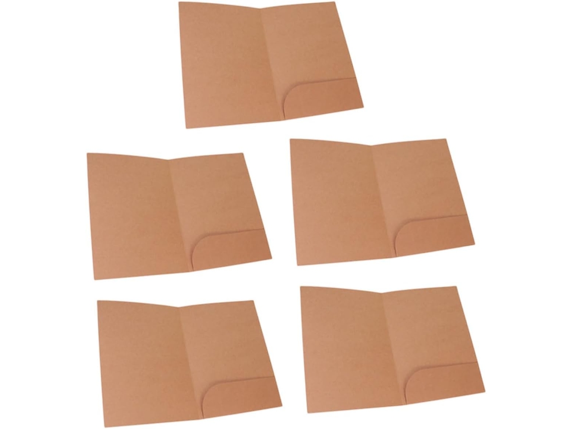Bolsas De Almacenamiento De Documentos De Papel Kraft Marrón