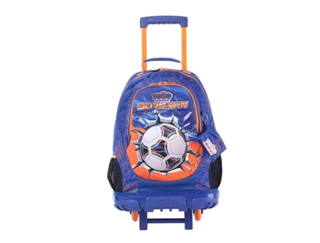 Mochila Infantil Con Ruedas Grande Soccer Win