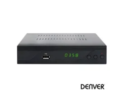 Receptor Tdt Full Hd 1080P Dvb-C Canales Fta Usb DENVER