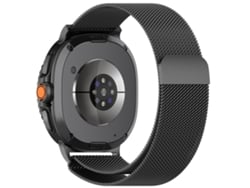 Pulsera para Samsung Galaxy Watch 8/8 Classic - Metálica magnética con cierre milanés clásico - Titanio