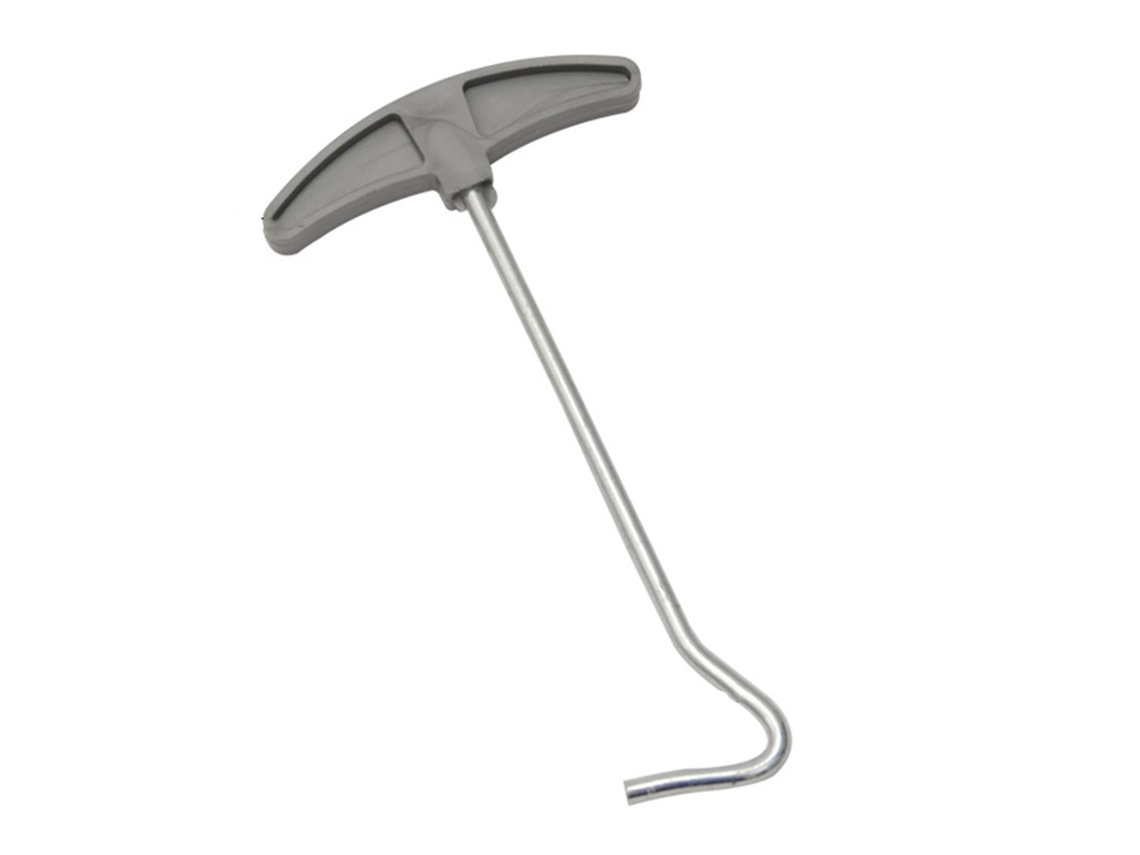Extractor De Clavos Para Tiendas De Campaña Con Mango Cómodo, Plástico Y Aleación Ligera, Eficiente Para Acampar, Carpas
