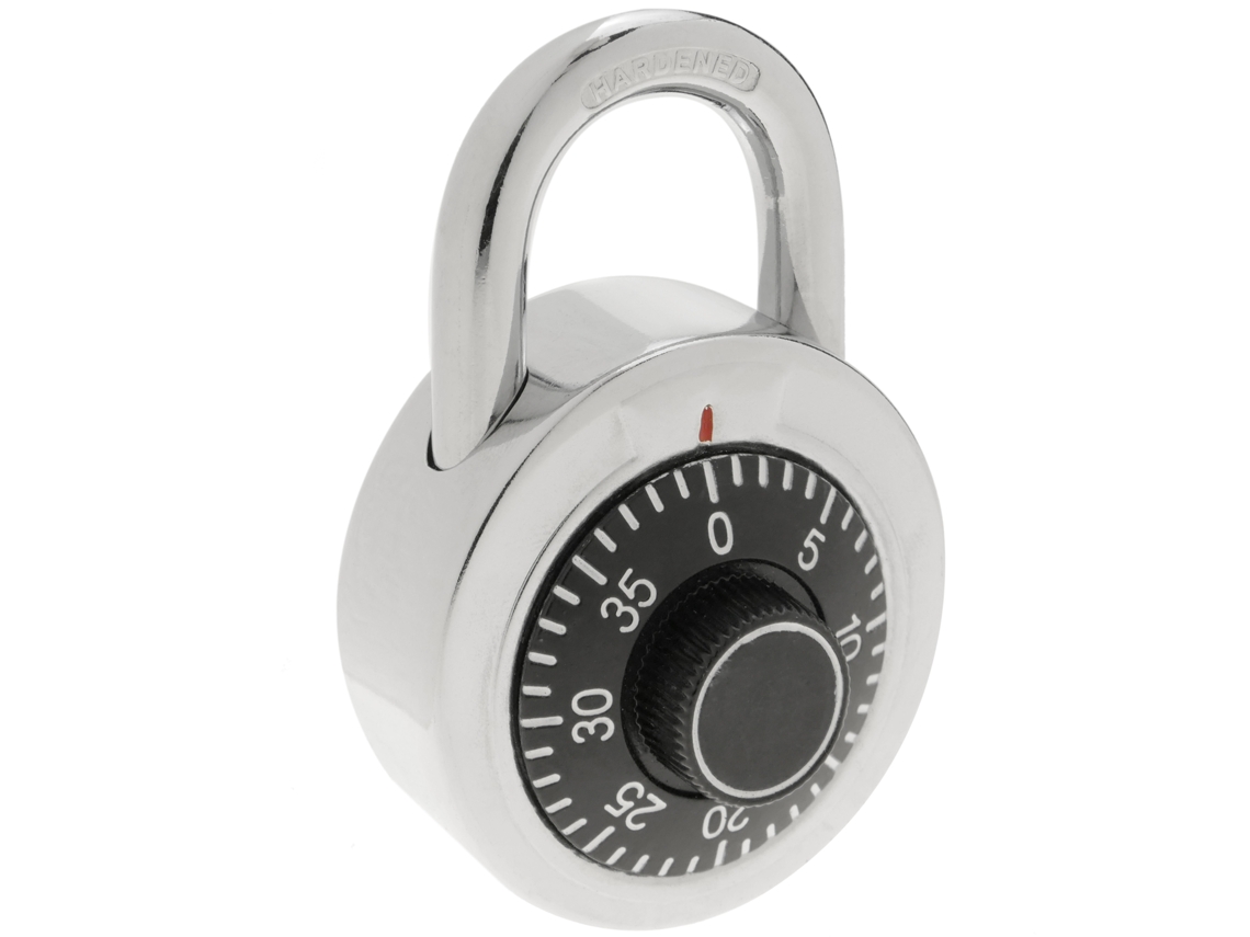 Candado De Seguridad De Acero Y Combinación Giratoria 50Mm PRIMEMATIK.COM
