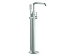 Mezclador Monomando De Baño Grohe Essence Dn 15 Para Suelo, Montaje En Suelo, Proyección 277mm, 23491dc1, Color Súper Acero