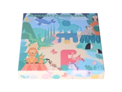 Ats-set De Aprendizaje De Números Y Letras Madera Tarjetas Animales Juguete Educatsivo Para Niños Letras Números