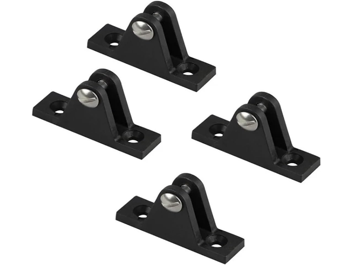 Charnières De Pont Bateau En Plastique Y Nylon Noir, Montage Lateral, Robuste, Accessoires Yacht,