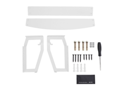 Soporte De Pared De Acero Inoxidable Para Altavoz Sonos Five, Fijación Fuerte Y Segura, Blanco.