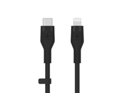 Cable BELKIN Caa009Bt2Mbk (Usb-C - Lightning - 2m - Negro)
