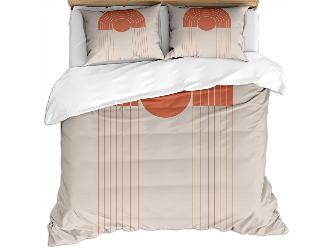 Juego Ropa Cama Piezas Funda Nórdica Microfibra Estampado Almohada Adultos 220x240cm 220 X 240 Cm 65