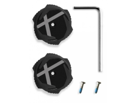 NORTHWAVE Kit Cierres Zapatillas SLW X-Dial KNOB Negro - Repuesto original:Cierre Milimetrico SLW X-DIAL KNOB Negro. Dos cierres de