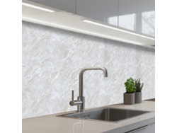Paneles para salpicadero de cocina - Superficie texturizada - Gris 200x60 cm