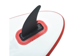 Maison Exclusive - Aleta Central Tabla Paddle Board Plástico Negro 18,3x21,2 Cm