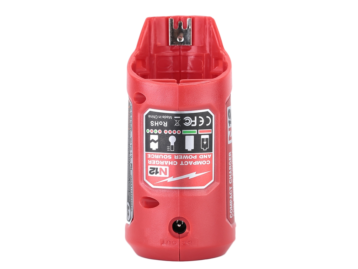 Substituto De Carregador Redondo Para Milwaukee, Compatível Com Todas As Baterias M12, Carregador Usb 2,1a