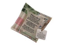 Mini Manta De Oración Con Cruz Bordada Y Bolsillo Para Poema, Regalo De Condolencia 10x10cm
