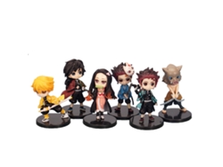 6 Figuras De Personajes De Anime De Pvc, Modelo De Acción, Coleccionables Y Decorativos.