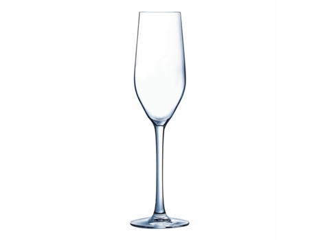 Copa Achatada Champán Y Cava Arcoroc Mineral Vidrio 6 Unidades (160 Ml)