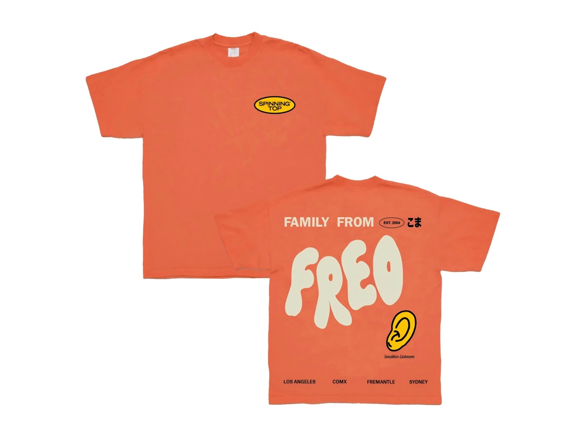 Fam From Freo (gray) T-shirt Spinning To Rockinstone Size:xxl