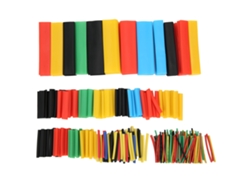 2026-kit De 328 Piezas De Tubo Termorretráctil De Poliolefina Con Contracción 2:1 Para Cables Coloridos