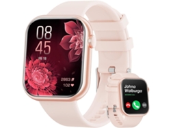 Smartwatch G20 1,85 Pulgadas con Funciones de Llamada y Fitness Tracker Rosa