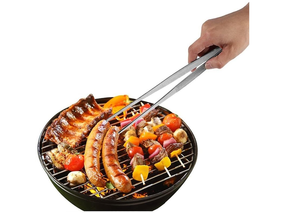 Pinzas De Cocina De Acero Inoxidable De 30 Cm, Pinzas Culinarias Para Cocina Y Barbacoa.