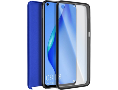 Carcasa Huawei P40 Lite AVIZAR TPGLASS-BL-P40L Azul