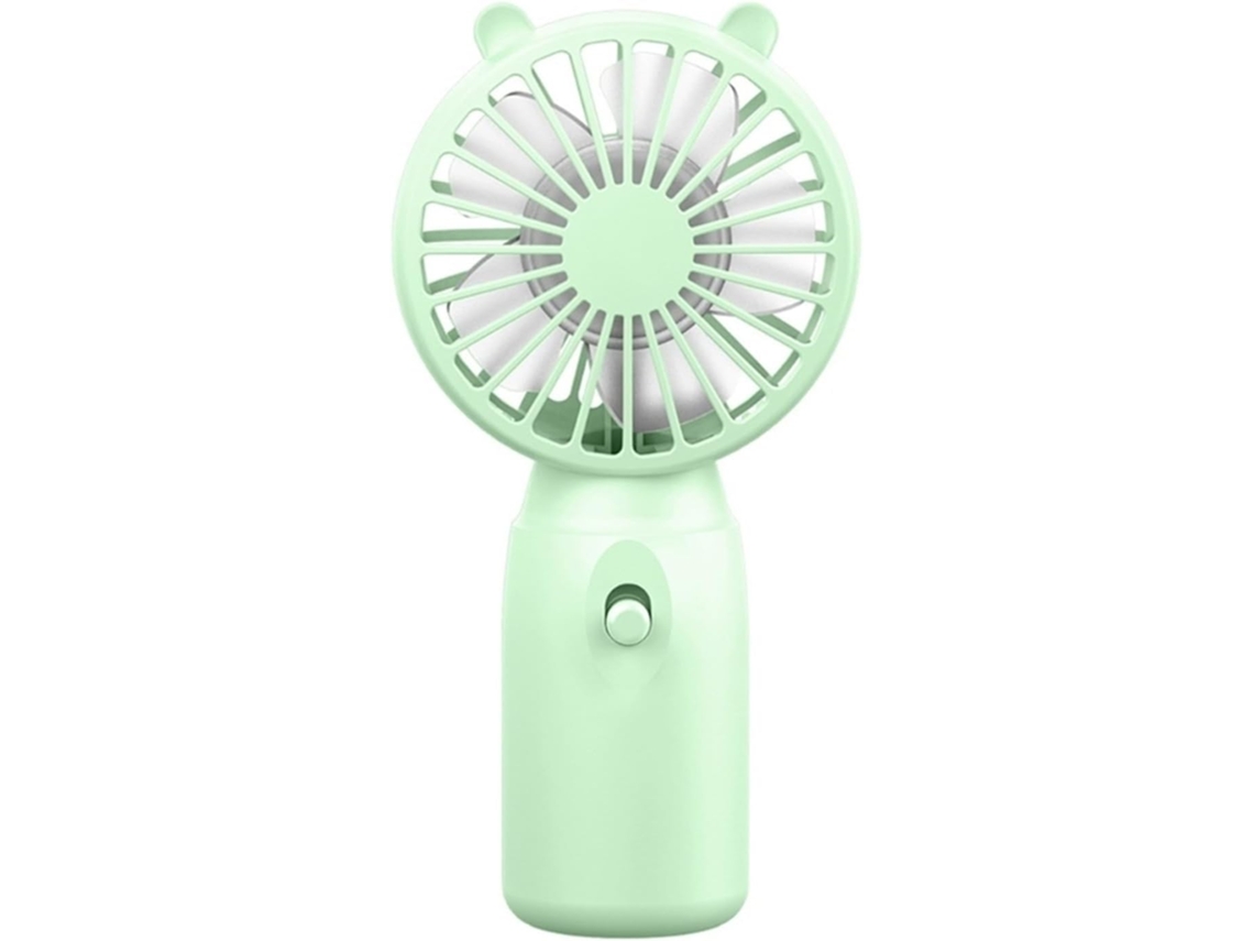 Mini ventilador de mesa portátil USB para uso doméstico y exterior.