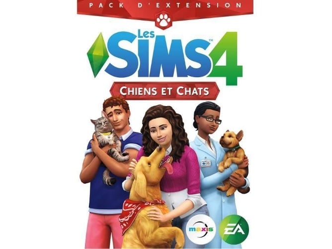 Juego PC Sims 4: Dogs & Cats (French Edition)