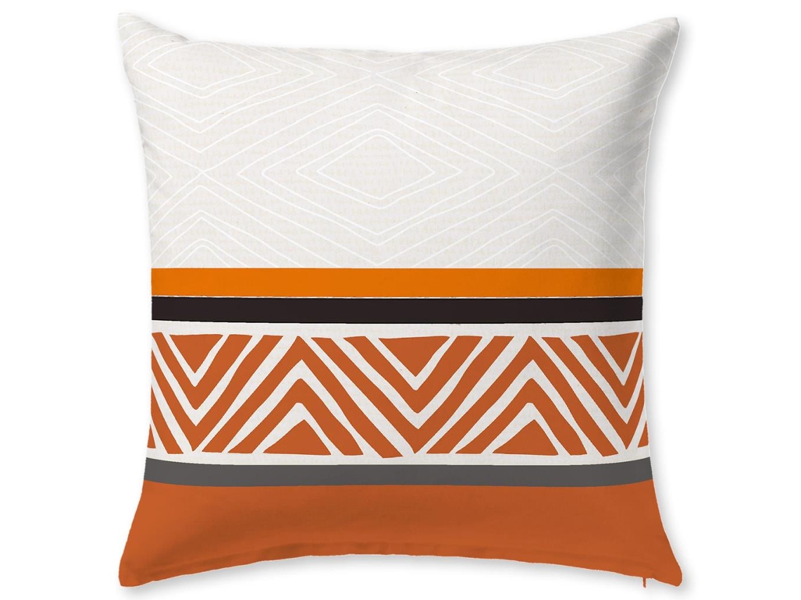 Almohada de Decoración JVR Cuba (Poliéster - Naranja - No cm)