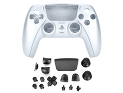 Accesorios De Repuesto Para El Mando De Ps5: Carcasa Y Botones Personalizables En Gris Lima.