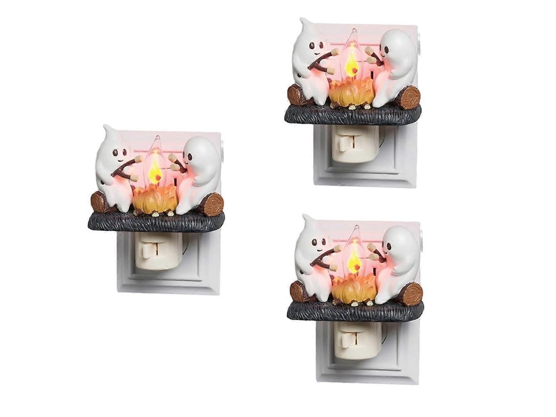 Luz nocturna fantasma para fogata, accesorio de luz nocturna fantasma Rosewell (ue)