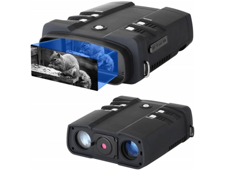 Gafas de visión nocturna Binoculares Nivel IR Iluminación infrarroja Zoom 7X Cámara de visión nocturna digital HD con pantalla en L YIZHOOD