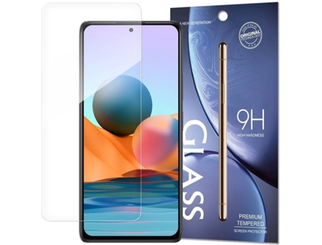 Protector Cristal Templado Xiaomi Redmi Note 10 Pro Transparente