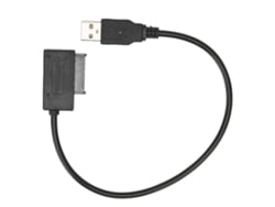 Cabo Adaptador (usb2.0 Para Sata, Adaptador De Enclosure De Disco Externo Em Forma De Cotovelo)