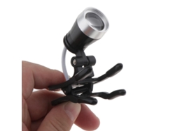 Luz Led Clip Para Lentes De Lupa Binocular Peso Ligero 3w 15000-30000lux Tamaño Portátil Como Se Muestra En Las Imágenes