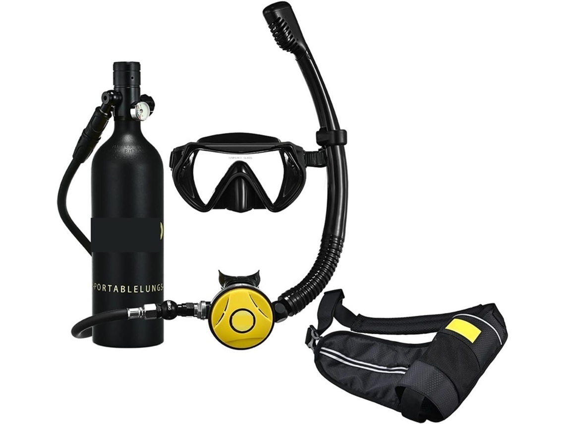 Mini Botella De Buceo, Tubo De Snorkel, Rebreather, Equipo Portátil De Apnea
