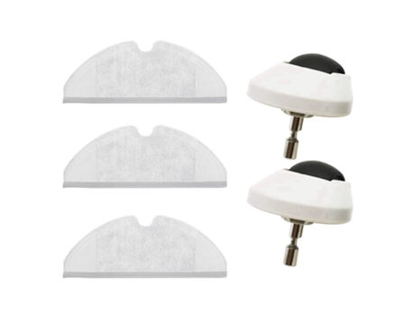 Para Xiaomi Roborock 1 / 2 ruedas delanteras y fregona para S5 Max S51 S55 S50 S6, accesorios para Robot aspirador