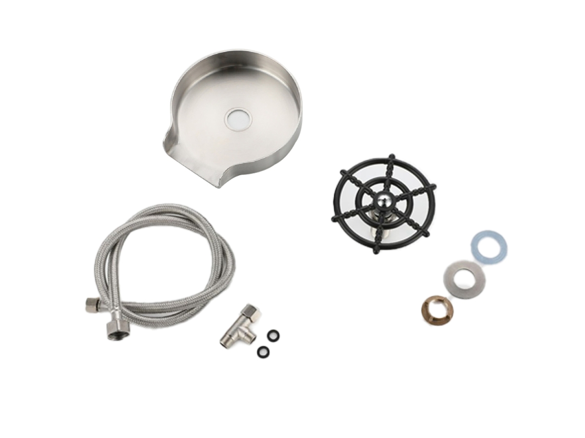 Lavavasos para fregadero de cocina, accesorio de lavado MEOIRUERY