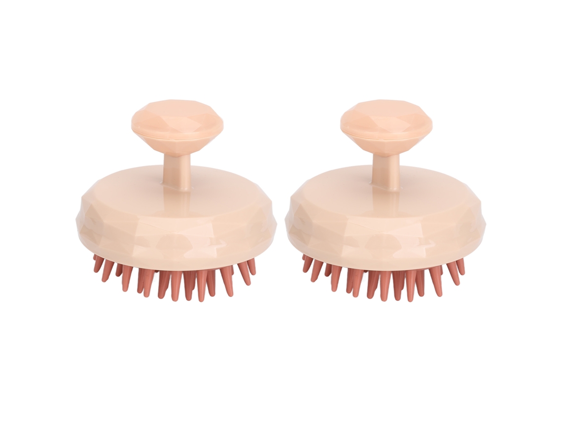 2 Cepillos De Ducha De Silicona Para Eliminar La Celulitis Del Cuerpo Y El Cabello.