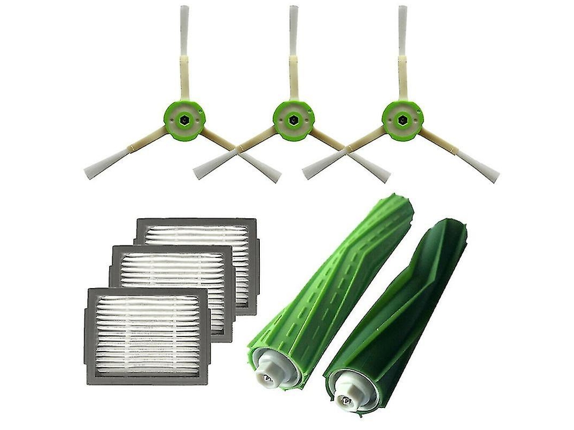 Repuestos para el rodillo del cepillo lateral con filtro HEPA para aspiradora robot
