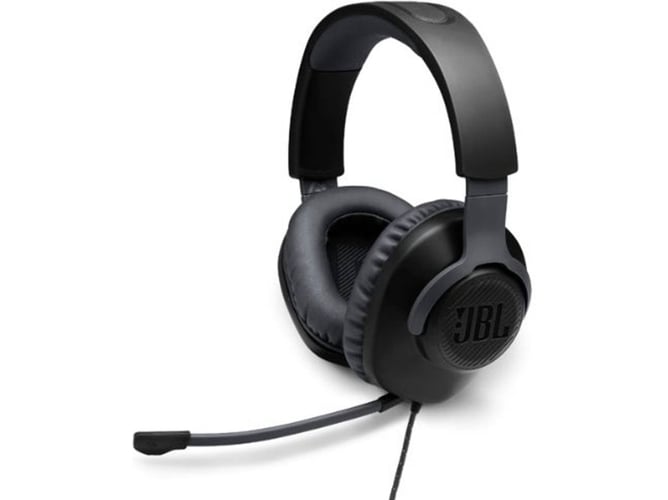 Auriculares Gaming Con Cable JBL QUANTUM100BLK (Over Ear - Multiplataforma - Negro)