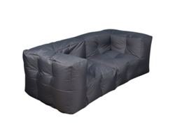 Sofá Modular Exterior Impermeable Anti-UV Bananair 90x180 cm Gris Oscuro