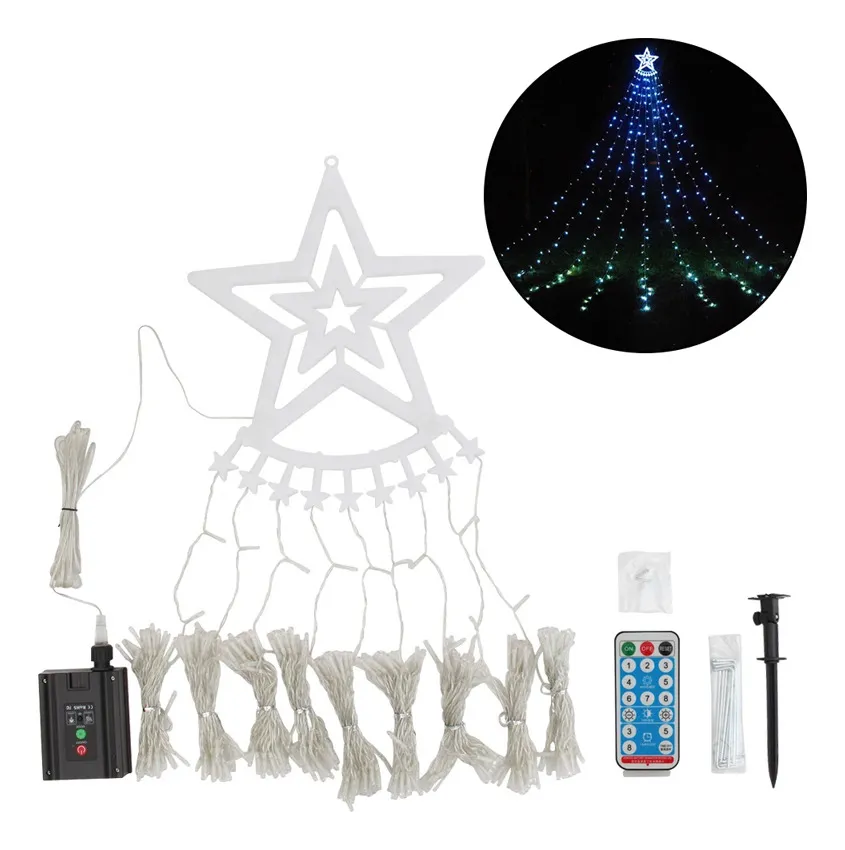 Nueva luz solar de estrella de 350 LED con 8 modos Vayotoy