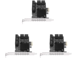 Adaptador Pci Express Para Tarjeta De Expansión 3x De 10 Puertos 3.0 A Pcie X1