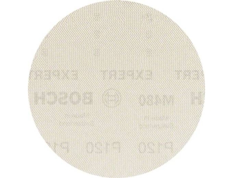 Malla de Lixa BOSCH Expert M480 para Lijadoras Excéntricas 125 mm - G 120 50 Un
