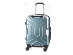 Maleta de cabina extensible con ruedas, fabricada en material ABSPC ligero y de alta resistencia con esquinas reforzadas. Cerradura numérica TSA y 4 ruedas dobles de 360°.