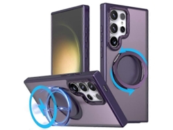 Funda Ultra Magnética Compatible Con Samsung Galaxy S23 Con Soporte Para Pc Y Carcasa De Tpu